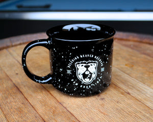 BB Black Ceramic Campfire Mug