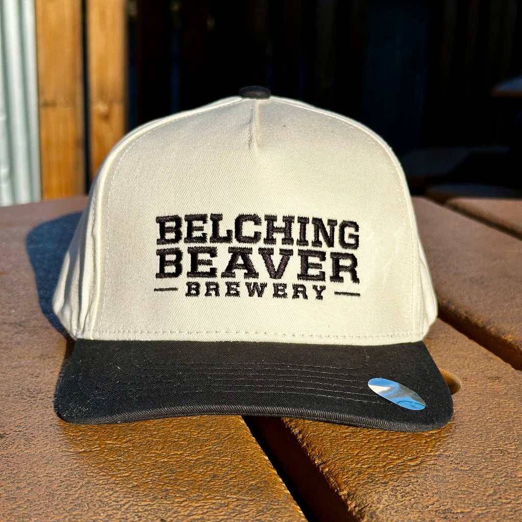 Stone/ Black Snapback