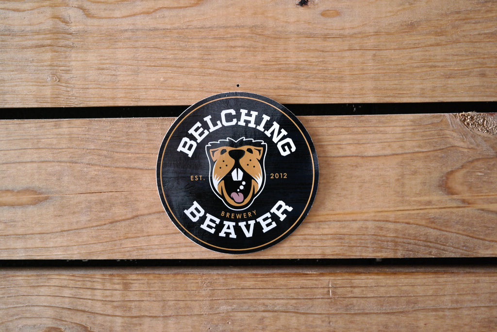 Pint Glass – Belching Beaver Brewery