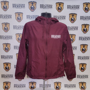 Maroon Windbreaker Jacket